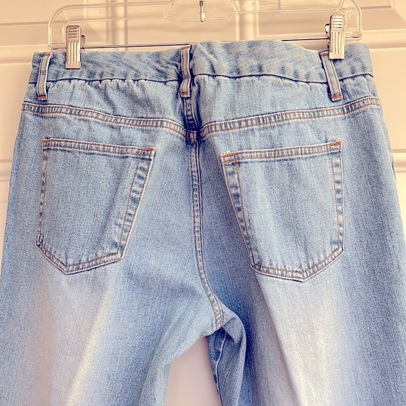 i.e. relaxed faded jeans. Size 12. Very comfortable. Made in Egypt. - Picture 4 of 16